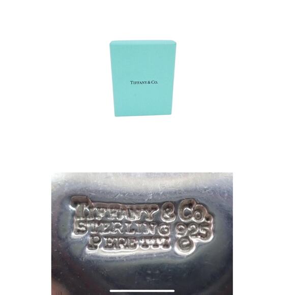Tiffany & Co. Sterling Silver Bean Necklace  – Certified Authentic - Picture 3 of 4